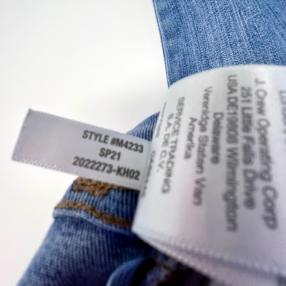 MADEWELL 9” Mid Rise Crop Skinny Jeans in Stinson Wash Size 31 Excellent Cond. - Picture 9 of 13